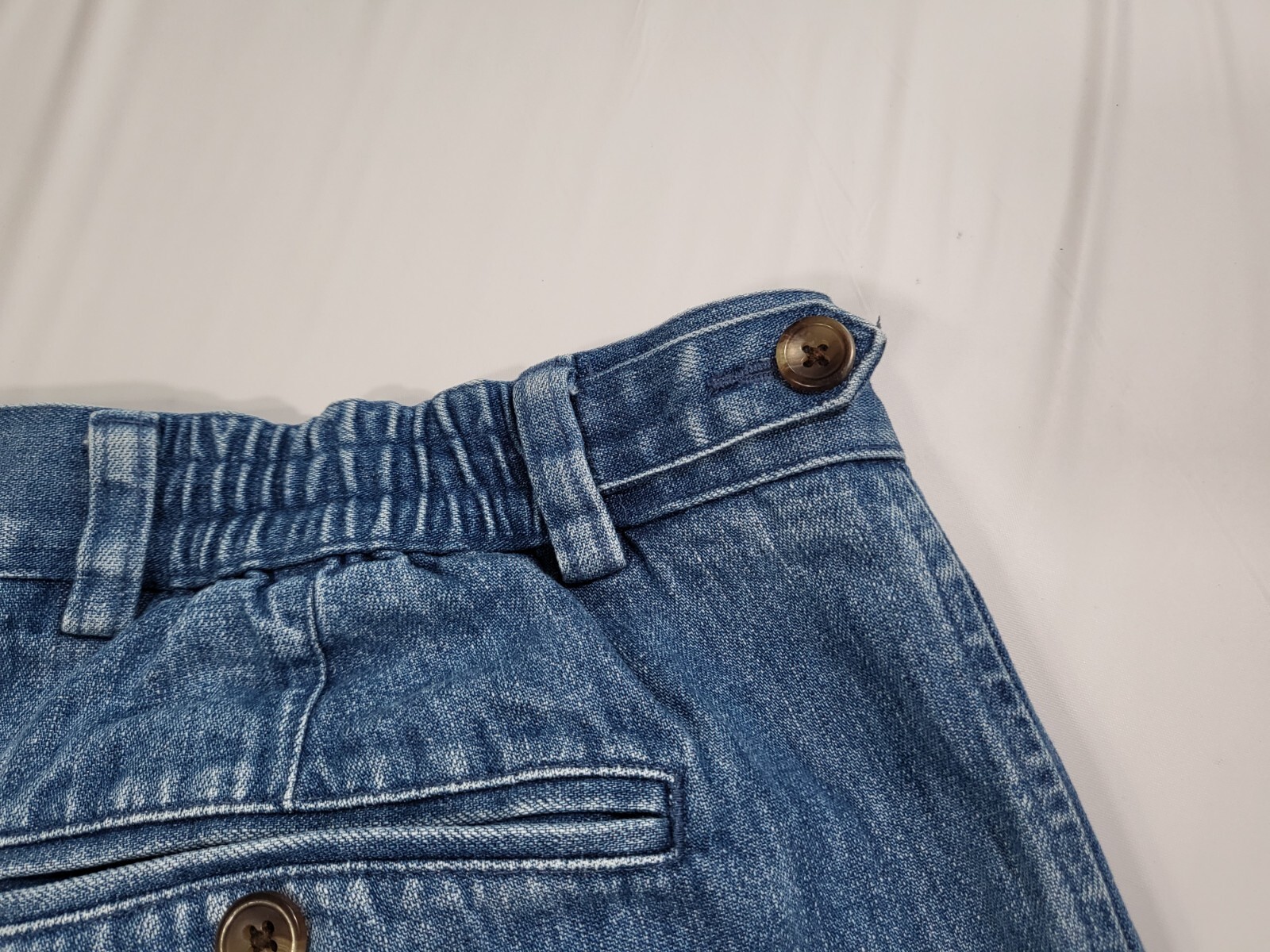 Roundtree & Yorke Mens Denim Pants Size 42x30 (Actual 42X29) Pleated