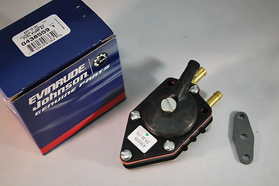 OEM New Johnson Evinrude Fuel Pump 438559 with Gasket BRP/OMC