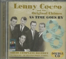 LENNY COCCO AND THE CHIMES CD - AS TIME GOES BY  BRAND NEW   2 CDS