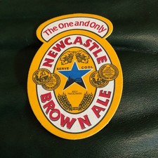 BEER COASTERS  LOT OF 1 NEWCASTLE BROWN ALE LARGE SIZE