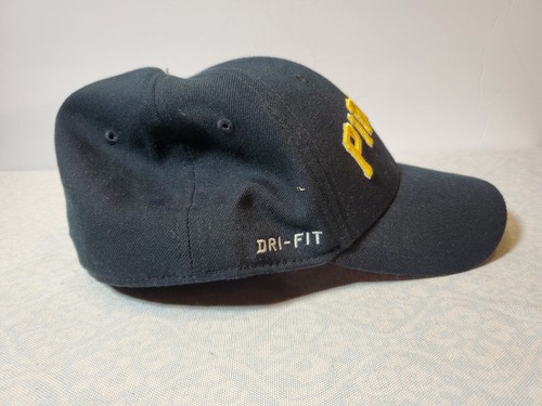 Pittsburgh Pirates Nike Drifit Black Cap Hat Flex fit Legacy91 - Picture 2 of 4