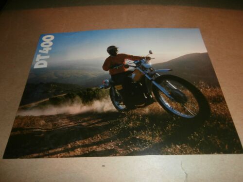 Original 1975 Yamaha DT400 Motorcycle Sales Brochure