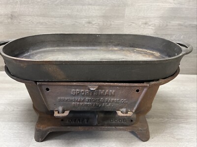 BSR Sportsman Cast Iron Grill & Fish Fry Oval Skillet | eBay BSR Sportsman Cast Iron Grill & Fish Fry Oval Skillet | eBay