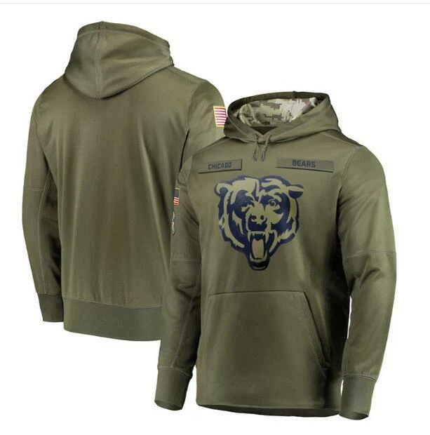 Olive green deals bears hoodie