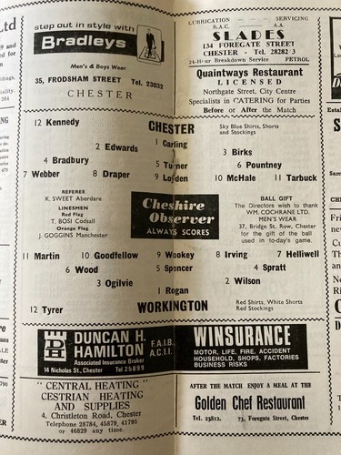 Workington HOME AWAY programmes League & Cup 1960s 1970s 1980s 1990s FREE POST - Picture 61 of 229