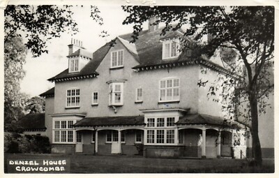 PC DENZEL HOUSE CROWCOMBE BRISTOL ENGLAND ECHTFOTO POSTKARTE (u6265)