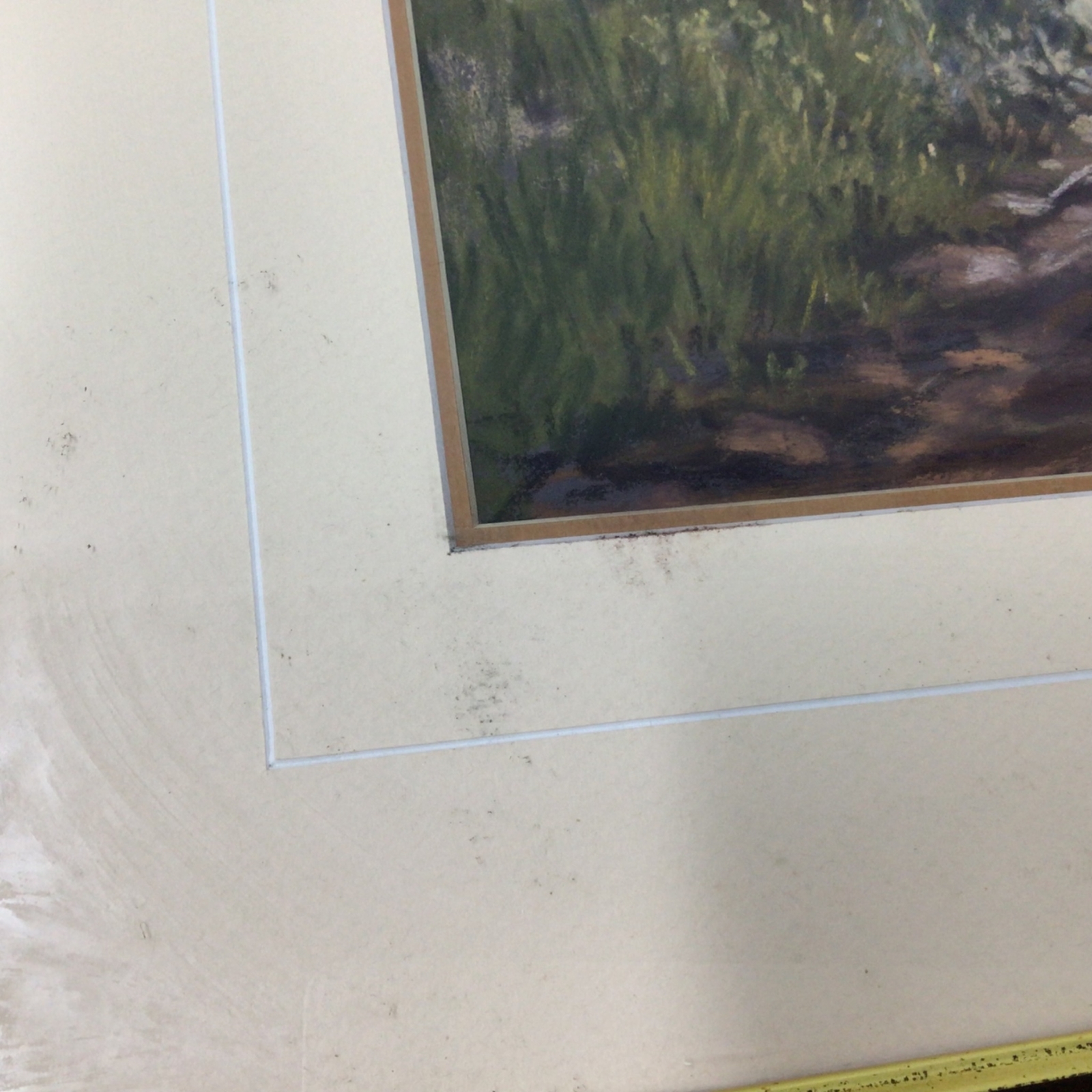 Framed Pastel Painting By Betty Maher "King of The Road" PICK UP ONLY