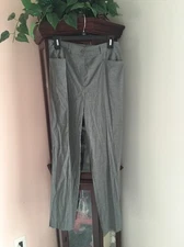 Basler Selection Black Label Womens Gray Dress Bottom Pants Size 36
