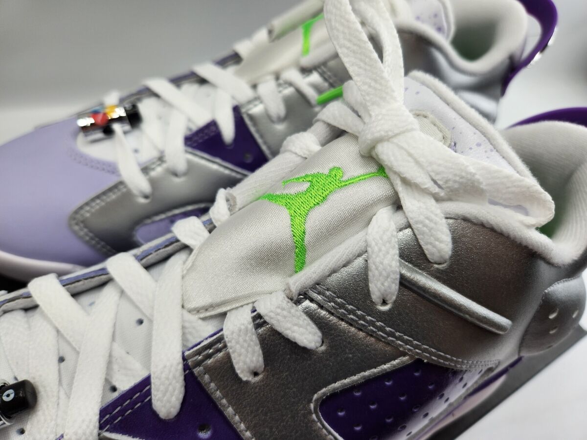 Jordan Retro 6 G NRG Metallic Silver Oxygen Purple Golf Jordan Retro 6 G NRG Metallic Silver Oxygen Purple Golf