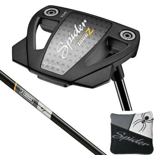 TaylorMade TM1 パター ブラック TaylorMade 2024 Spider Tour Z TRUSS TM1 Putter RH 33ich KBS BLACK