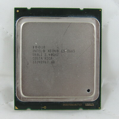 SR0L1 INTEL XEON E5-2665 2,4 GHZ SERVERPROZESSOR SOCKEL 2011