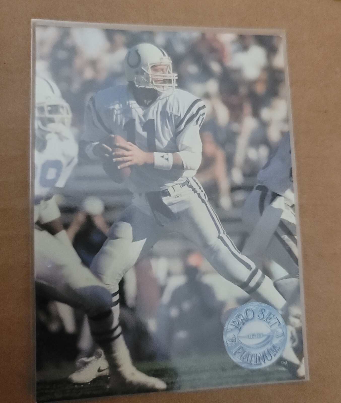 1991 Pro Set Platinum Jeff George #45