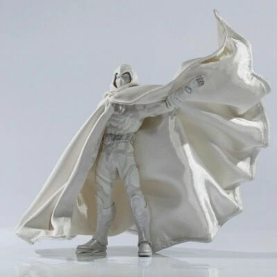E4-01 1/12 Custom White Wired Cape for One:12 Moon Knight (No Figure)