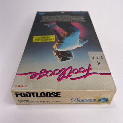 バッディット　フットルースOLD/ウェイクマン Footloose (VHS, 1984) Original Cover, Kevin Bacon, Ex