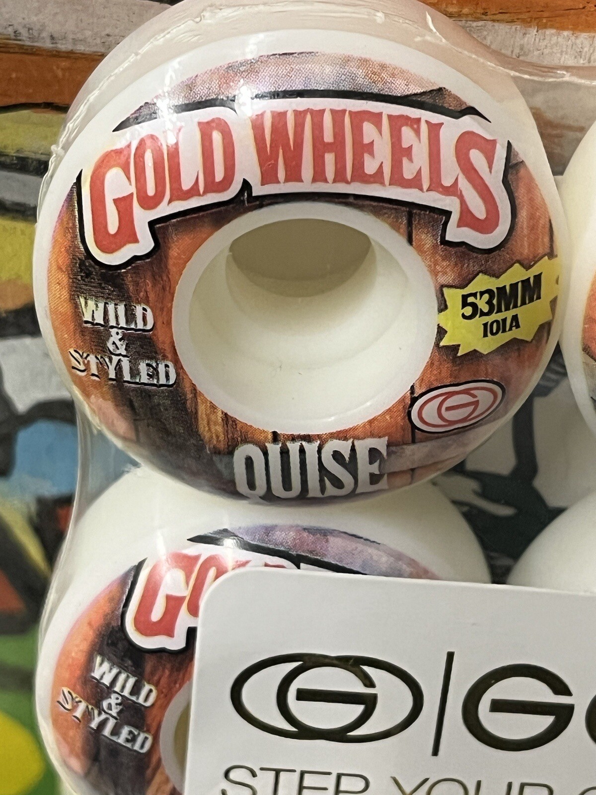 Gold Skateboard Wheels 53mm 101A Street Formula Skateboard Wheels eBay