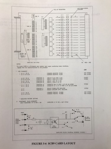 DEK 265 LT GSX ARCOM CONTROL SYSTEMS SCB9 PROCESSOR INPUT CARD (X6) DEK043 - Picture 4 of 5