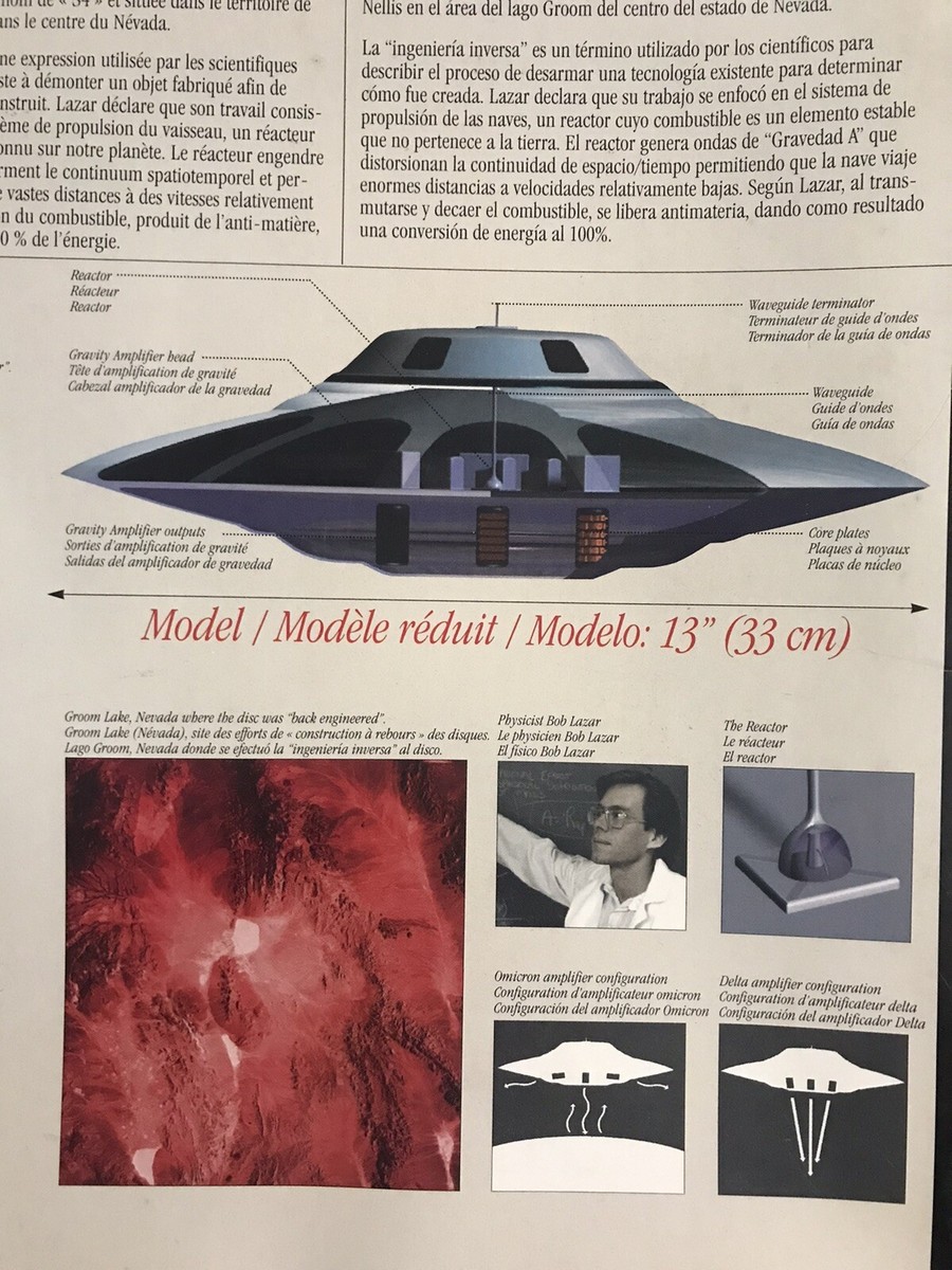 Testors \"Area S4 UFO Revealed\" プラモデル TESTORS Area S4 UFO Revealed 1:48 Scale Model Kit 576