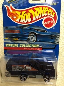 hot wheels recycling truck