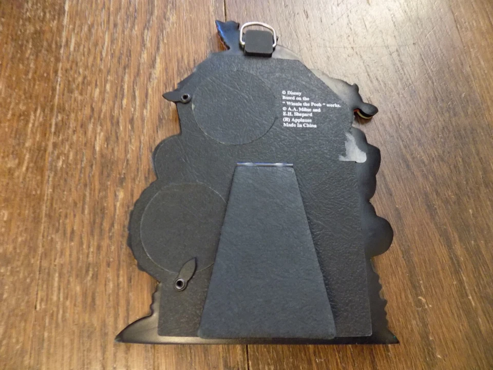 Winnie the Pooh Tigger con marco de fotos 3D de goma para pájaros 2 aberturas ¡RARO! Foto 4 de 4