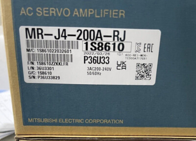 1PCS MR-J4-200A-RJ NEW MITSUBISHI MRJ4-200ARJ SERVO DRIVE