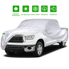 Full Pickup Truck Car Cover Snow Dust UV Resistant Sun Protection For Ford F-250