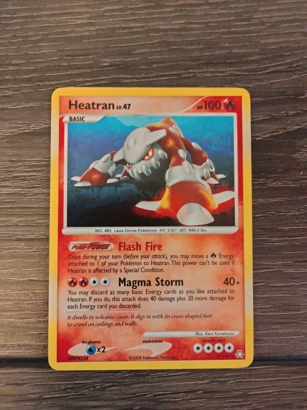 Heatran Lv.47 Cosmic Holo 6/146 Legends Awakened NM/LP Pokemon Card