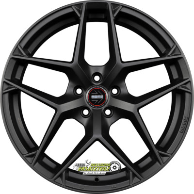 Momo RF07 sandblast black 8.5x20 ET40 - LK5/114.3 ML72.3 Felge Alu