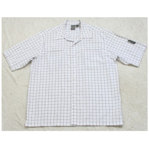 Large No Fear White Polyester Rayon 