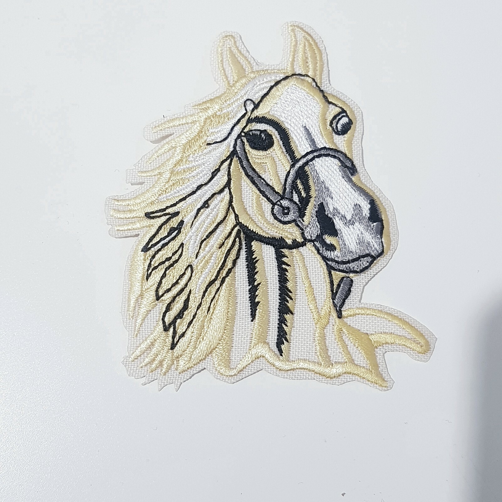 Horse Iron Sew On Patch Clothes Jacket T Shirt Bag Pony Riding Embroidered Badge