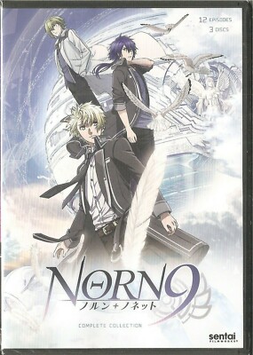 Norn9: The Complete Anime Collection (DVD, 2017, 3-Disc Set) BRAND