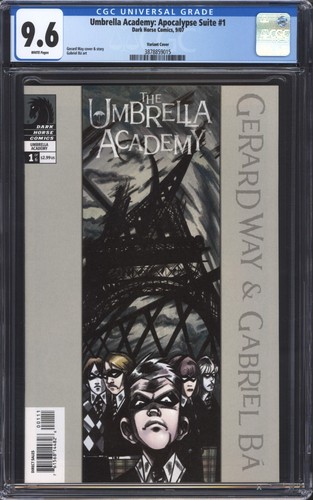 UMBRELLA ACADEMY: APOCALYPSE SUITE #1 (Variant) CGC 9.6 NM+ / Way & Ba!