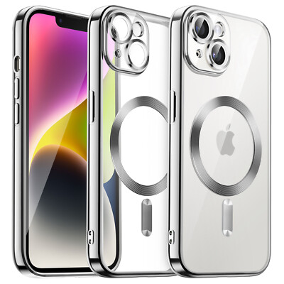 JETech Soft Clear Case for iPhone 14 6.1-Inch, Camera Lens Full Protection