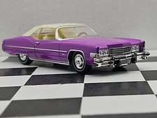1974 CADILLAC ELDORADO HOT PINK TRUE ROMANCE 1/64 GREENLIGHT 62020 B HOLLYWOOD