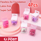 4Pcs Latex-free Beauty Makeup Sponge Foundation Blender Applicator Puff