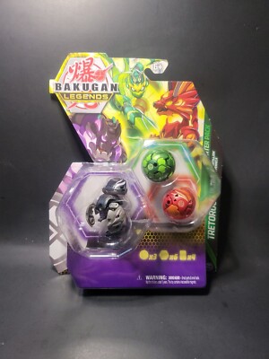 *NEW* Bakugan Legends Starter 3 Pack Tretorous Ultra, Spartillion, & Fenneca
