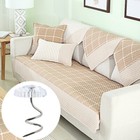 20pcs Bettlaken Clip Fixer Transparent Traceless Twist Nagel Sofa Kissen