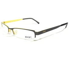 Joop! Eyeglasses Frames Mod.83061 519 Grey Yellow Rectangular Half Rim 49-17-135