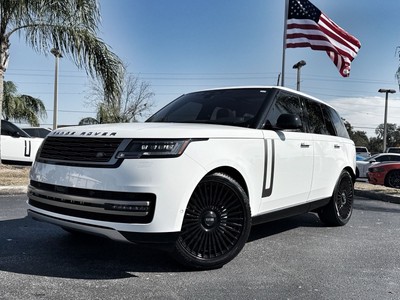 2023 Land Rover Range Rover RANGE ROVER WHITE/TAN LOADED WE TRADE/SHIP