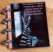 Flying Monkeys Cover Set for use with MICRO Happy Planner Notes~