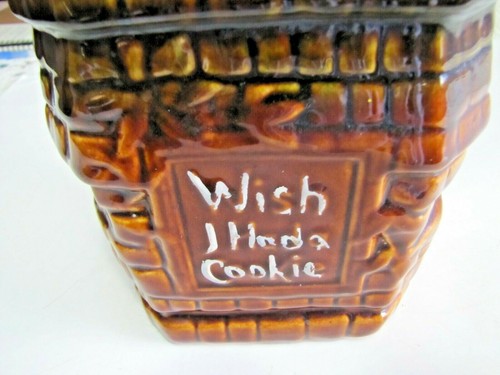 McCoy Wish I Had A Cookie, Wishing Well Cookie Jar - Picture 4 of 7