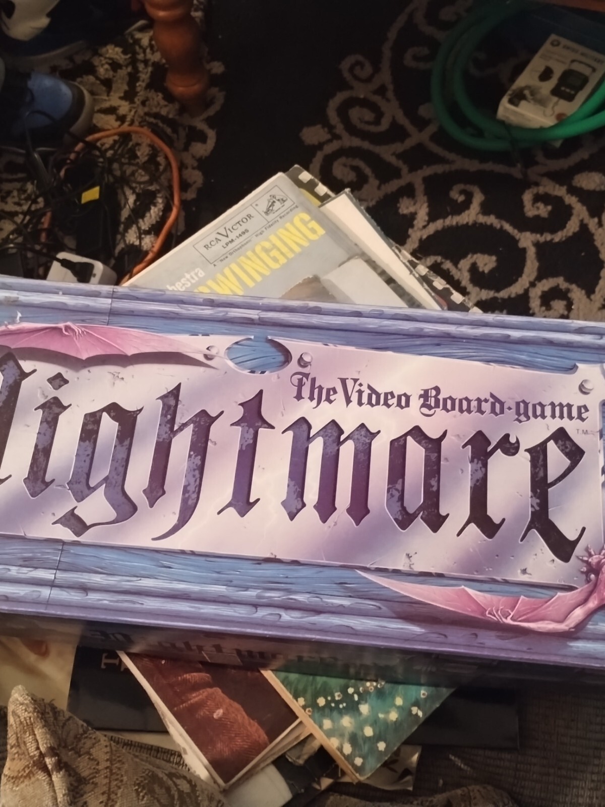 Vintage Nightmare The Video Board Game VHS Horror 1991 Chieftain 100% Complete