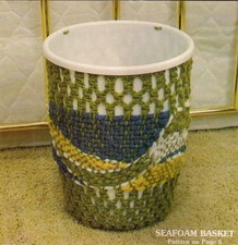 Decorative Macrame Basket Cover Pattern - Craft Book: AC1 Accents