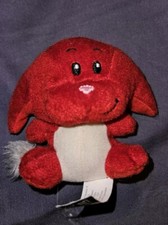 Neopets 2005 McDonalds Red Kacheek Soft Plush Toy Stuffed Action Doll Happy Meal