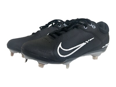 Nike Hyperdiamond 4 Elite Women's Softball Cleats Black Grey CZ5917-010 Sz 10.5