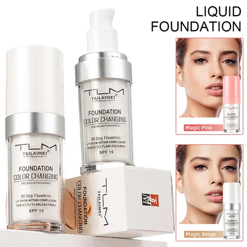 Magic Flawless Color Changing Foundation TLM Makeup Change To Your Skin Tone AUS - Picture 9 of 18