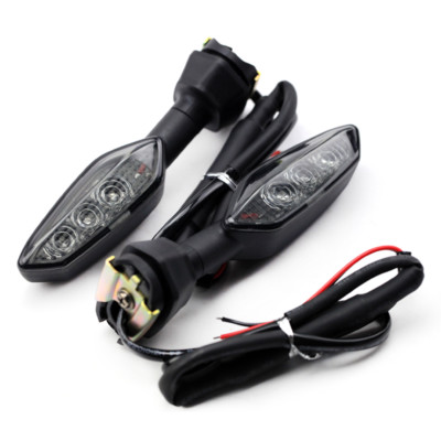 Rear LED Turn Signals Indicator Light For KAWASAKI NINJA 650R 400 250 ZX6R ZX10R