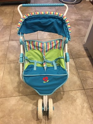 american girl twin stroller