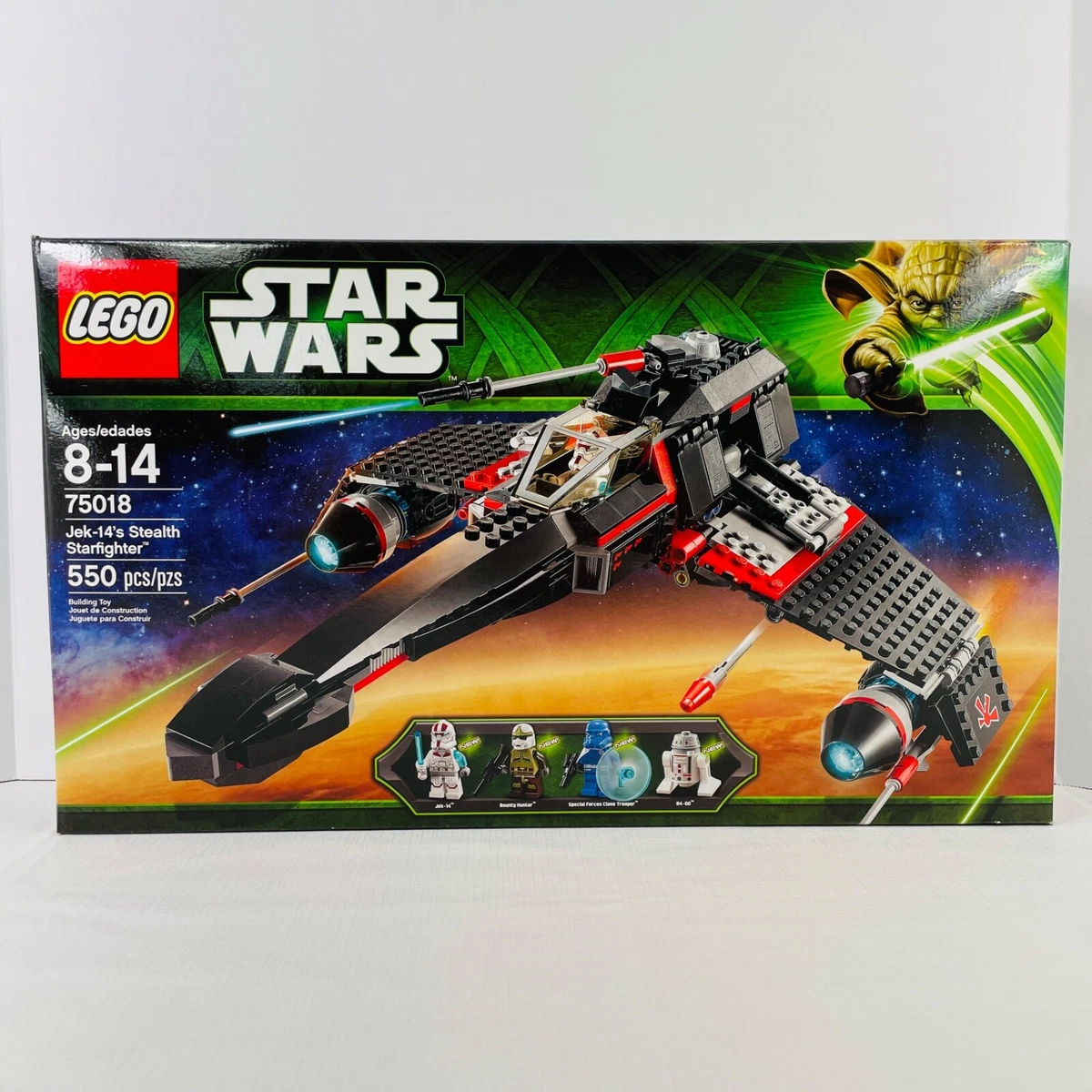 Lego 75018 Star Wars Jek 14 s Stealth Starfighter 2013 New Sealed Retired