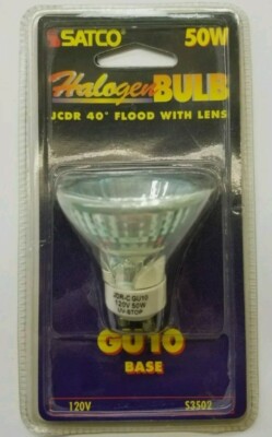 BulbAmerica 50W 120v MR16 EXN GU10 Flood FL w/Front Glass Halogen Light Bulb BulbAmerica 50W 120v MR16 EXN GU10 Flood FL w/Front Glass Halogen Light Bulb