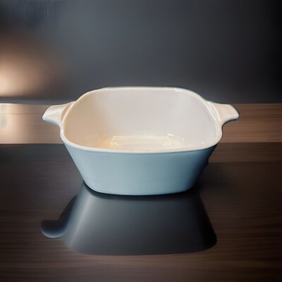 Vintage Corning Ware Square Casserole Dish P-43-B White 700 ml Replacement  Dish